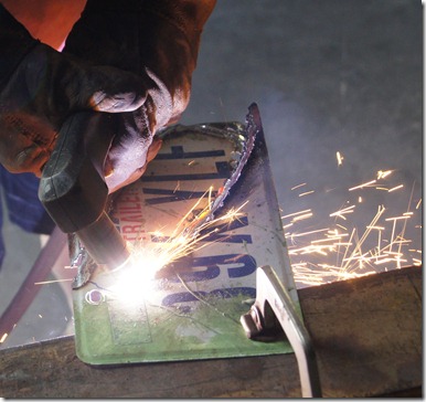 Plasma cutting license plates