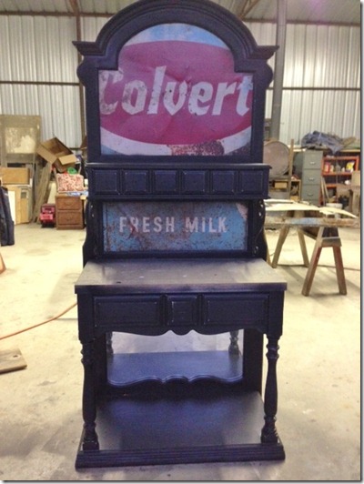 Colvert Fresh Milk sign used in Coffee Station