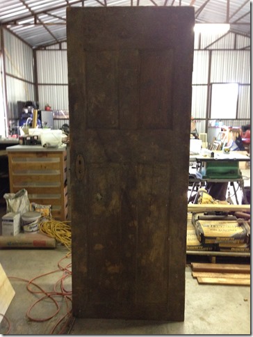 Vintage Brown Door