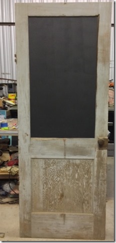 Chalkboard door