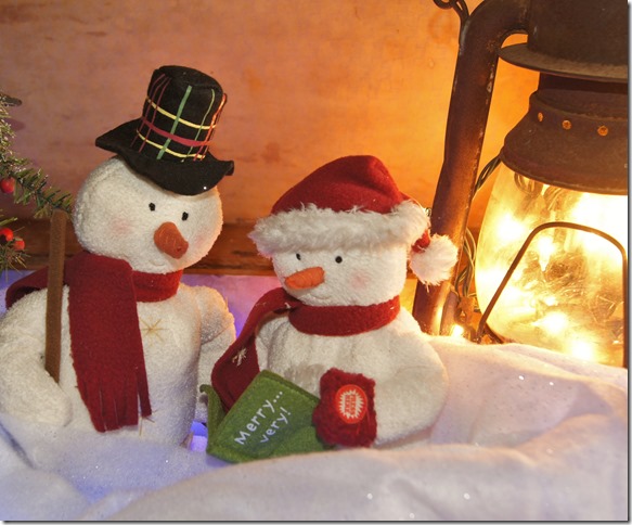 Mr & Mrs Snowman!