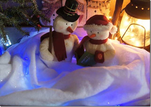 Mr & Mrs Snowman