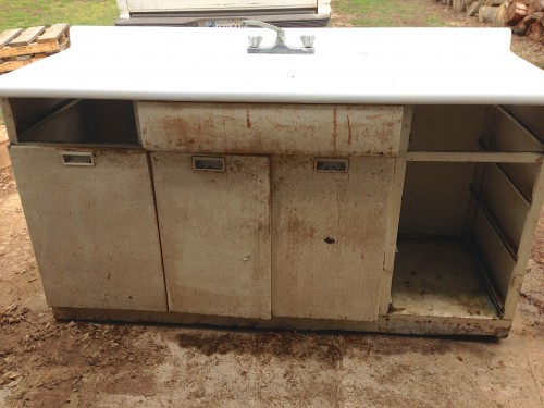 Montgomery Wards Metal Cabinet